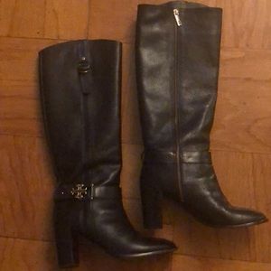 Tory Burch Women’s Leather Tall Boots